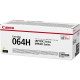 TONER LASER ORIGINAL CANON CRG064HY / 4932C001 JAUNE 10400 PAGES