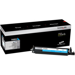 TAMBOUR ORIGINAL LEXMARK 70C0D20 / 700D2 CYAN 40000 PAGES