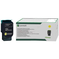 TONER LASER ORIGINAL LEXMARK XC2235 / 24B7180 JAUNE 6000 PAGES