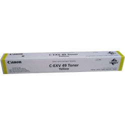 TONER LASER ORIGINAL CANON CEXV49 / 8527B002 JAUNE 19000 PAGES