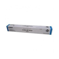 TONER LASER ORIGINAL CANON CEXV49 / 8525B002 CYAN 19000 PAGES