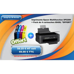 Imprimante Epson Expression Home XP2200 + Pack cartouche OFFERT