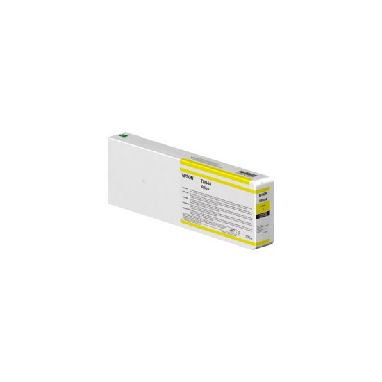 CARTOUCHE JET D'ENCRE ORIGINAL EPSON T8044 / T55K400 JAUNE 700 ML