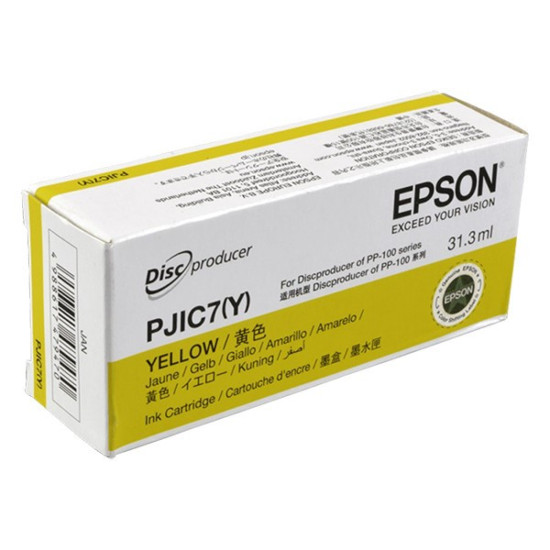 CARTOUCHE JET D'ENCRE ORIGINAL EPSON S020692 / PJIC7Y JAUNE 31.3ML