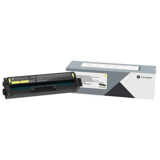 TONER LASER ORIGINAL LEXMARK 20N20Y0 JAUNE 1500 PAGES