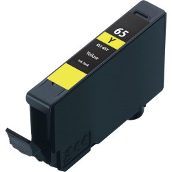 CARTOUCHE GENERIQUE CANON CLI-65 / CLI65 / 4218C001 JAUNE 12.6ML