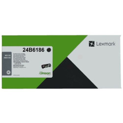 TONER LASER ORIGINAL LEXMARK 24B6186 NOIR 16000 PAGES