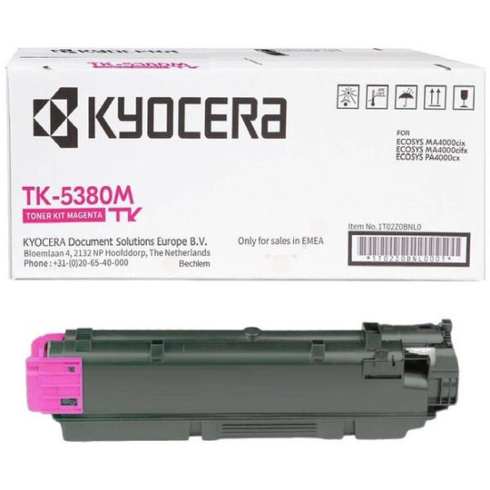 TONER LASER ORIGINAL KYOCERA TK5380 / 1T02Z0BNL0 MAGENTA 10000 PAGES