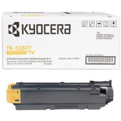 TONER LASER ORIGINAL KYOCERA TK5380 / 1T02Z0ANL0 JAUNE 10000 PAGES