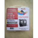PACK 2 CARTOUCHES GENERIQUE CANON PG540XL / CL541XL / 5222B013