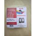 PACK 2 CARTOUCHES GENERIQUE CANON PG545XL / CL546XL / 8286B006