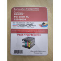 PACK 4 CARTOUCHES GENERIQUE CANON PGI2500XL/ PGI-2500XL CMJN 9254B004