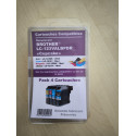 PACK DE 4 CARTOUCHES GENERIQUE BROTHER LC123 / LC-123 (BK-C-M-Y)