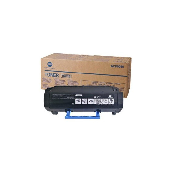 TONER LASER ORIGINAL KONICA MINOLTA TNP76 / ACF0050 NOIR 12000 PAGES