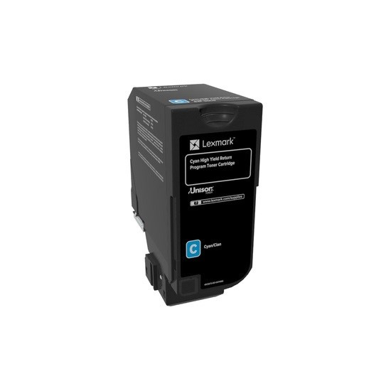 TONER LASER ORIGINAL LEXMARK 24B6717 CYAN 13000 PAGES