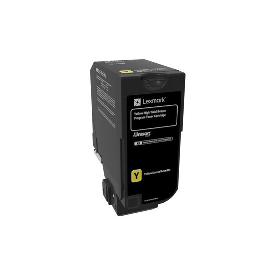 TONER LASER ORIGINAL LEXMARK 24B6719 JAUNE 13000 PAGES