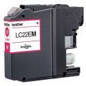 CARTOUCHE JET D'ENCRE ORIGINAL BROTHER LC22EM MAGENTA 1200 PAGES