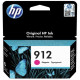 CARTOUCHE JET D'ENCRE ORIGINAL HP 912 MAGENTA / 3YL78AE / 315 PAGES