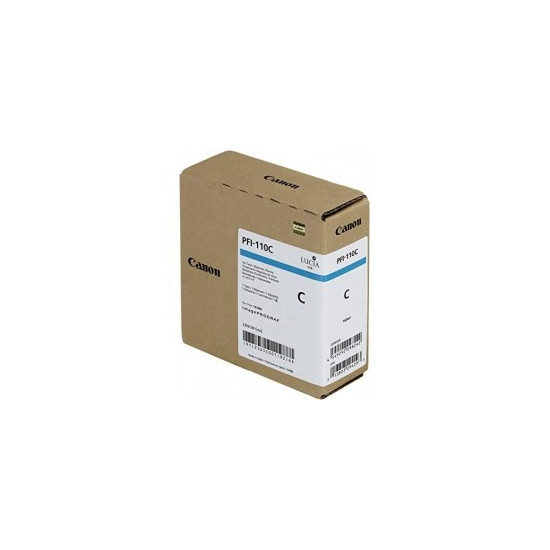 CARTOUCHE ORIGINAL CANON PFI110C / PFI-110C / 2365C001 CYAN 160ML