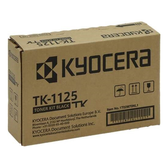 TONER LASER ORIGINAL KYOCERA TK1125  NOIR  2100 PAGES / 1T02M70NL0