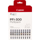 PACK DE 10 CARTOUCHES ORIGINAL CANON PFI300 / 4192C008