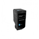 TONER LASER ORIGINAL LEXMARK 74C2HC0 CYAN 12000 PAGES