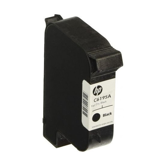 CARTOUCHE ORIGINAL HP C6195A SECHAGE RAPIDE NOIR 42ML