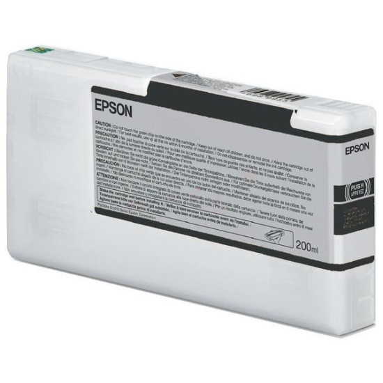 CARTOUCHE ORIGINAL EPSON C13T55W100 / T55W1 NOIRE 200ML
