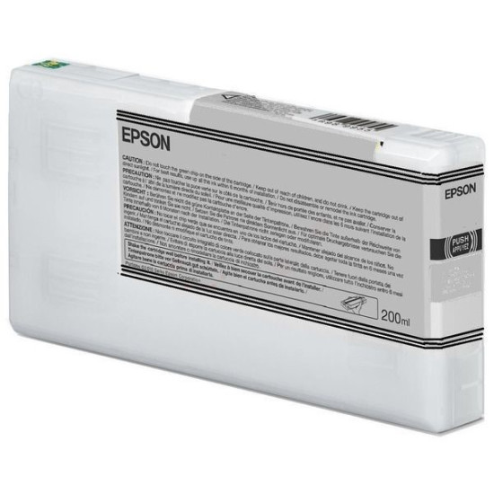 CARTOUCHE ORIGINAL EPSON C13T55W800 / T55W8 MATT NOIRE 200ML