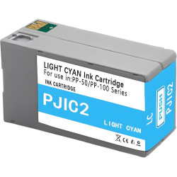 CARTOUCHE GENERIQUE EPSON S020448 / PJIC2LC CYAN CLAIR 26ML