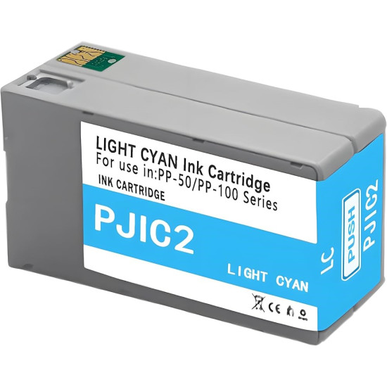 CARTOUCHE GENERIQUE EPSON S020448 / PJIC2LC CYAN CLAIR 26ML