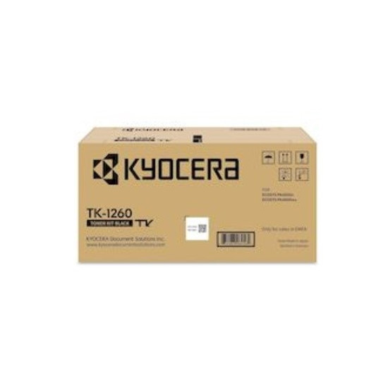 TONER ORIGINAL KYOCERA TK1260 / TK-1260 / 1T0C150NL0 NOIR 10000 PAGES