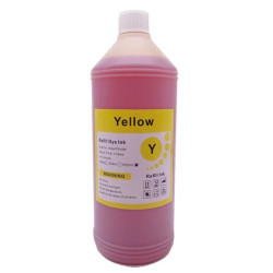 ENCRE UNIVERSEL JAUNE 1000ml POUR HP LEXMARK CANON BROTHER