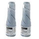 LOT DE 2 TONERS PHOTOCOPIEUR PREMIUM KONICA MINOLTA TN114 NOIR