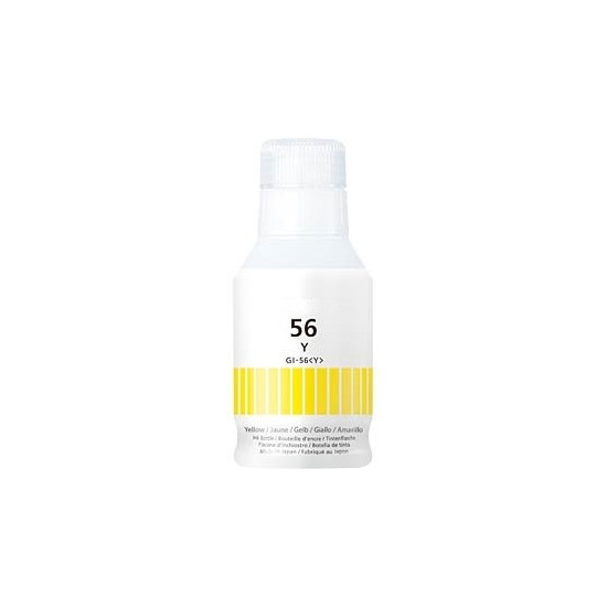 BOUTEILLE GENERIQUE CANON GI40/ GI51 / GI53 / GI56 / GI590 JAUNE 70ML