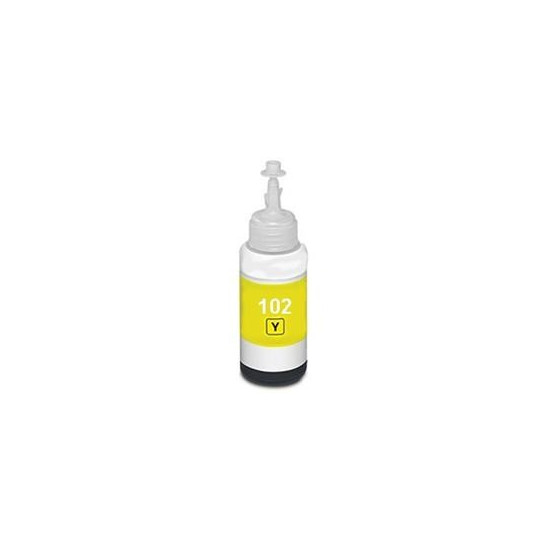 BOUTEILLE GENERIQUE EPSON 102/ 103/ 104/ 105 / 107 / T6734 JAUNE 70ML