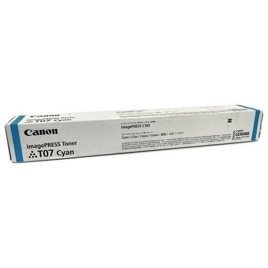 TONER LASER ORIGINAL CANON T07 / 3642C001 CYAN 37500 PAGES