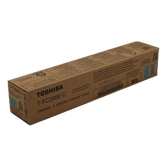 TONER ORIGINAL TOSHIBA T-FC330EC / 6AG00009130 CYAN 15000 PAGES