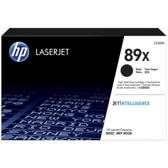 TONER LASER ORIGINAL HP CF289X NOIR 10000 PAGES