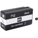 CARTOUCHE JET D'ENCRE GENERIQUE HP 3ED71A / 712XL NOIR 80ML