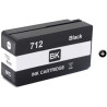 CARTOUCHE JET D'ENCRE GENERIQUE HP 3ED71A / 712XL NOIR 80ML