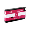 CARTOUCHE JET D'ENCRE GENERIQUE HP 3ED68A / 712 MAGENTA 29ML