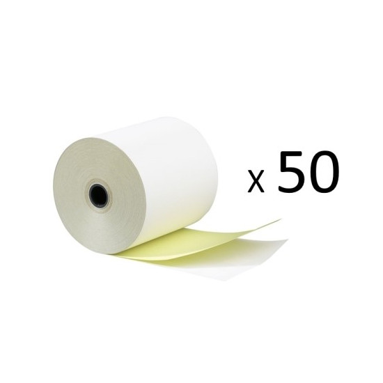 CARTON DE 50 BOBINES 76x70x12 POUR EPSON TMJ7500 / TMJ7700