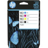 PACK 4 CARTOUCHES ORIGINAL HP 6ZC70AE / 963 / NOIR ET COULEUR