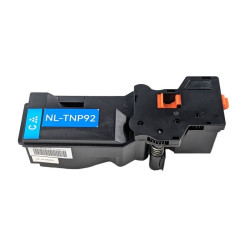 TONER PREMIUM KONICA TNP92 / TNP-92 / AE1Y450 CYAN 4000 PAGES