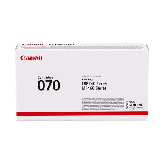 TONER LASER ORIGINAL CANON CRG070BK / 070 / 5639C002 NOIR 3000 PAGES