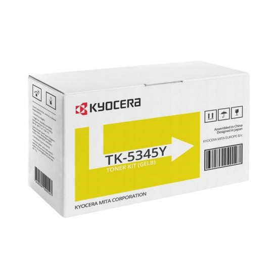 TONER LASER ORIGINAL KYOCERA TK5345Y / 1T02ZLANL0 JAUNE 9000 PAGES