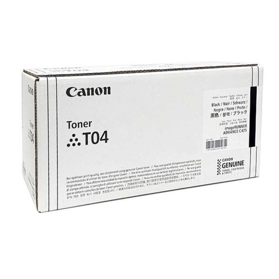 TONER LASER ORIGINAL CANON T04B / C4771 / 2980C001 NOIR 33000 PAGES