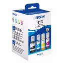 PACK 4 BOUTEILLES ORIGINAL EPSON T06B640 / N°113 / BK-C-M-Y