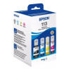 PACK 4 BOUTEILLES ORIGINAL EPSON T06B640 / N°113 / BK-C-M-Y